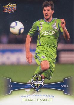 2012 Upper Deck MLS #121 Brad Evans Front