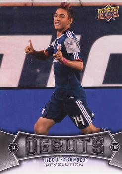 2012 Upper Deck MLS #175 Diego Fagundez Front