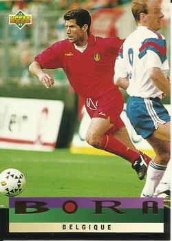 1993 Upper Deck World Cup Preview (English/Spanish) - Bora's Select #B10 Belgique Front