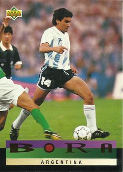 1993 Upper Deck World Cup Preview (English/Spanish) - Bora's Select #B1 Argentina Front
