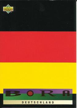 1993 Upper Deck World Cup Preview (English/Spanish) - Bora's Select #B2 Deutchland Front