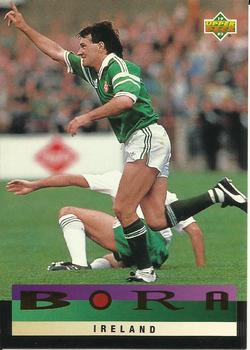 1993 Upper Deck World Cup Preview (English/Spanish) - Bora's Select #B9 Ireland Front