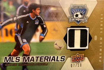 2012 Upper Deck MLS - MLS Materials Premium Series #M-CW Chris Wondolowski Front