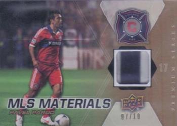 2012 Upper Deck MLS - MLS Materials Premium Series #M-PP Pavel Pardo Front