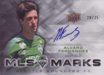 2012 Upper Deck MLS - MLS Marks #MA-AF Alvaro Fernandez Front