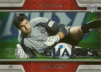 2007 Upper Deck MLS - Goal Guards #GG8 Matt Pickens Front