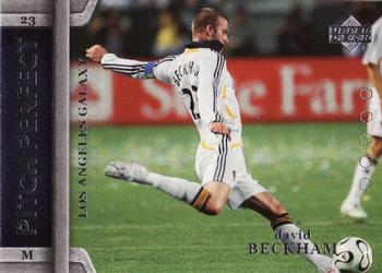 2007 Upper Deck MLS - Pitch Perfect #PP9 David Beckham Front