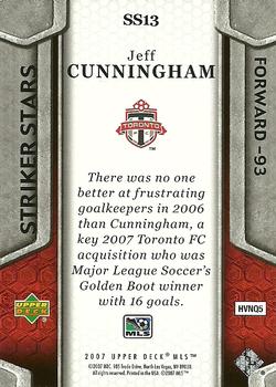2007 Upper Deck MLS - Striker Stars #SS13 Jeff Cunningham Back