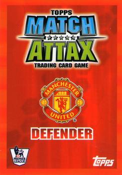 2007-08 Topps Match Attax Premier League #NNO Patrice Evra Back