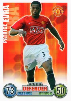 2007-08 Topps Match Attax Premier League #NNO Patrice Evra Front