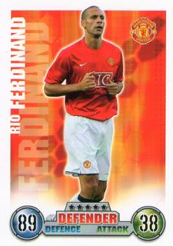 2007-08 Topps Match Attax Premier League #NNO Rio Ferdinand Front