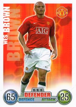 2007-08 Topps Match Attax Premier League #NNO Wes Brown Front