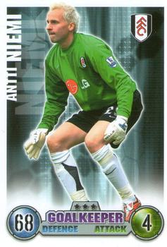 2007-08 Topps Match Attax Premier League #NNO Antti Niemi Front
