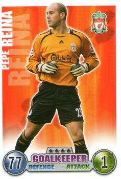 2007-08 Topps Match Attax Premier League #NNO Pepe Reina Front