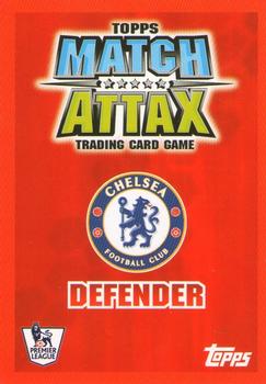 2007-08 Topps Match Attax Premier League #NNO Ashley Cole Back