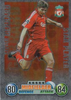 2007-08 Topps Match Attax Premier League - Star Players #NNO Steven Gerrard Front