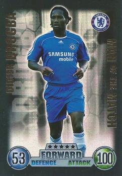 2007-08 Topps Match Attax Premier League - Man of the Match Players #NNO Didier Drogba Front