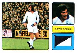 1973-74 FKS Wonderful World of Soccer Stars Stickers #126 David Tomlin Front