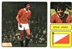 1973-74 FKS Wonderful World of Soccer Stars Stickers #162 Steve James Front