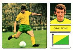 1973-74 FKS Wonderful World of Soccer Stars Stickers #193 Clive Payne Front