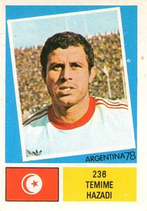 1978 FKS Publishers Argentina 78 Stickers #236 Temime Lahzami Front