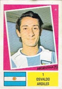 1978 FKS Publishers Argentina 78 Stickers #1 Ossie Ardiles Front