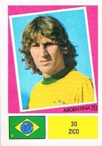 1978 FKS Publishers Argentina 78 Stickers #30 Zico Front