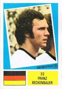 1978 FKS Publishers Argentina 78 Stickers #32 Franz Beckenbauer Front