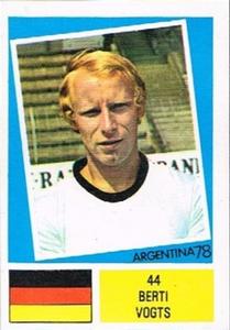 1978 FKS Publishers Argentina 78 Stickers #44 Berti Vogts Front