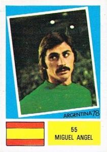 1978 FKS Publishers Argentina 78 Stickers #55 Miguel Angel Front