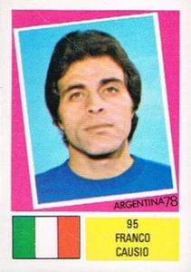 1978 FKS Publishers Argentina 78 Stickers #95 Franco Causio Front