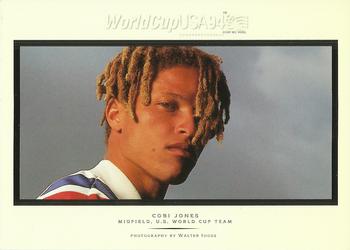 1994 Upper Deck World Cup Contenders English/Spanish - Walter Iooss Portraits #WI4 Cobi Jones Front