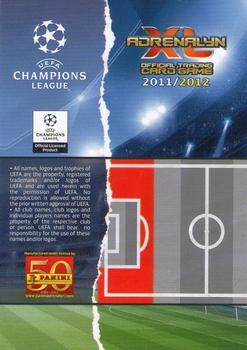 2011-12 Panini Adrenalyn XL UEFA Champions League #NNO Thomas Vermaelen Back