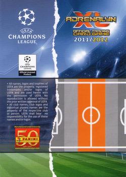 2011-12 Panini Adrenalyn XL UEFA Champions League #NNO Blerim Dzemaili Back