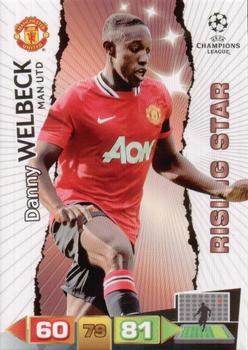 2011-12 Panini Adrenalyn XL UEFA Champions League #NNO Danny Welbeck Front