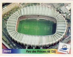 1998 Panini World Cup Stickers #5 Parc des Princes Front