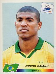 1998 Panini World Cup Stickers #19 Junior Baiano Front
