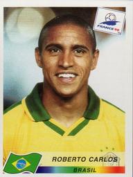 1998 Panini World Cup Stickers #21 Roberto Carlos Front