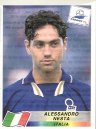 1998 Panini World Cup Stickers #88 Alessandro Nesta Front