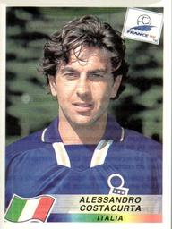 1998 Panini World Cup Stickers #91 Alessandro Costacurta Front