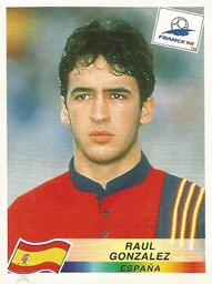 1998 Panini World Cup Stickers #243 Raul Front