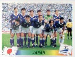1998 Panini World Cup Stickers #516 Japan Team Front