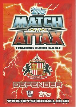 2012-13 Topps Match Attax Premier League #258 Wes Brown Back