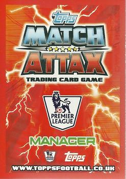 2012-13 Topps Match Attax Premier League #56 David Moyes Back