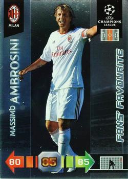 2010-11 Panini Adrenalyn XL UEFA Champions League #NNO Massimo Ambrosini Front