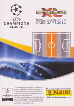 2010-11 Panini Adrenalyn XL UEFA Champions League #NNO Huseyin Cimsir Back