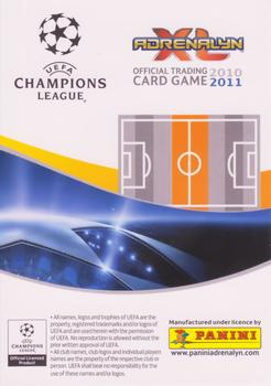 2010-11 Panini Adrenalyn XL UEFA Champions League #NNO Samir Nasri Back