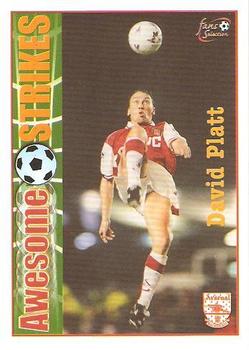 1997-98 Futera Arsenal Fans' Selection #59 David Platt Front