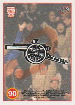 1997-98 Futera Arsenal Fans' Selection #90 Arsenal Stadium Back
