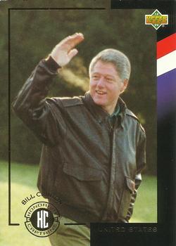 1994 Upper Deck World Cup Contenders English/Spanish - Honorary Captains #C1 Bill Clinton Front